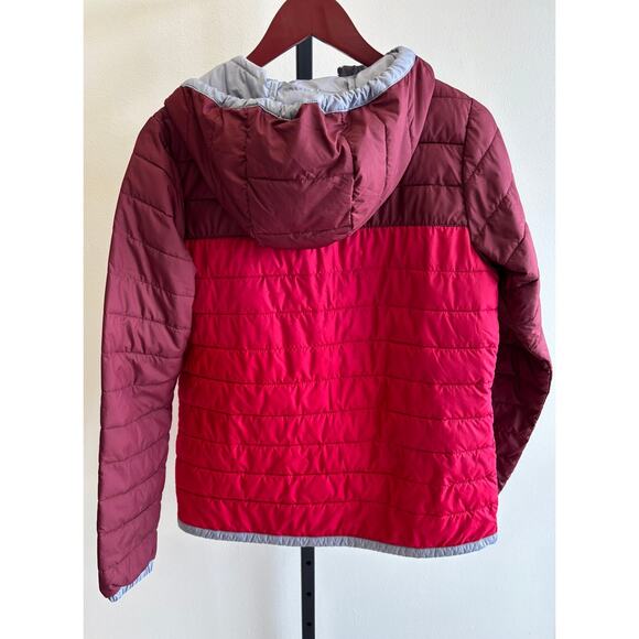 Columbia Women's Red Maroon Hooded Jacket Size S #83513 - Picture 2 of 3
